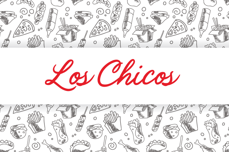 food icons with name restaurant placemats - TenStickers