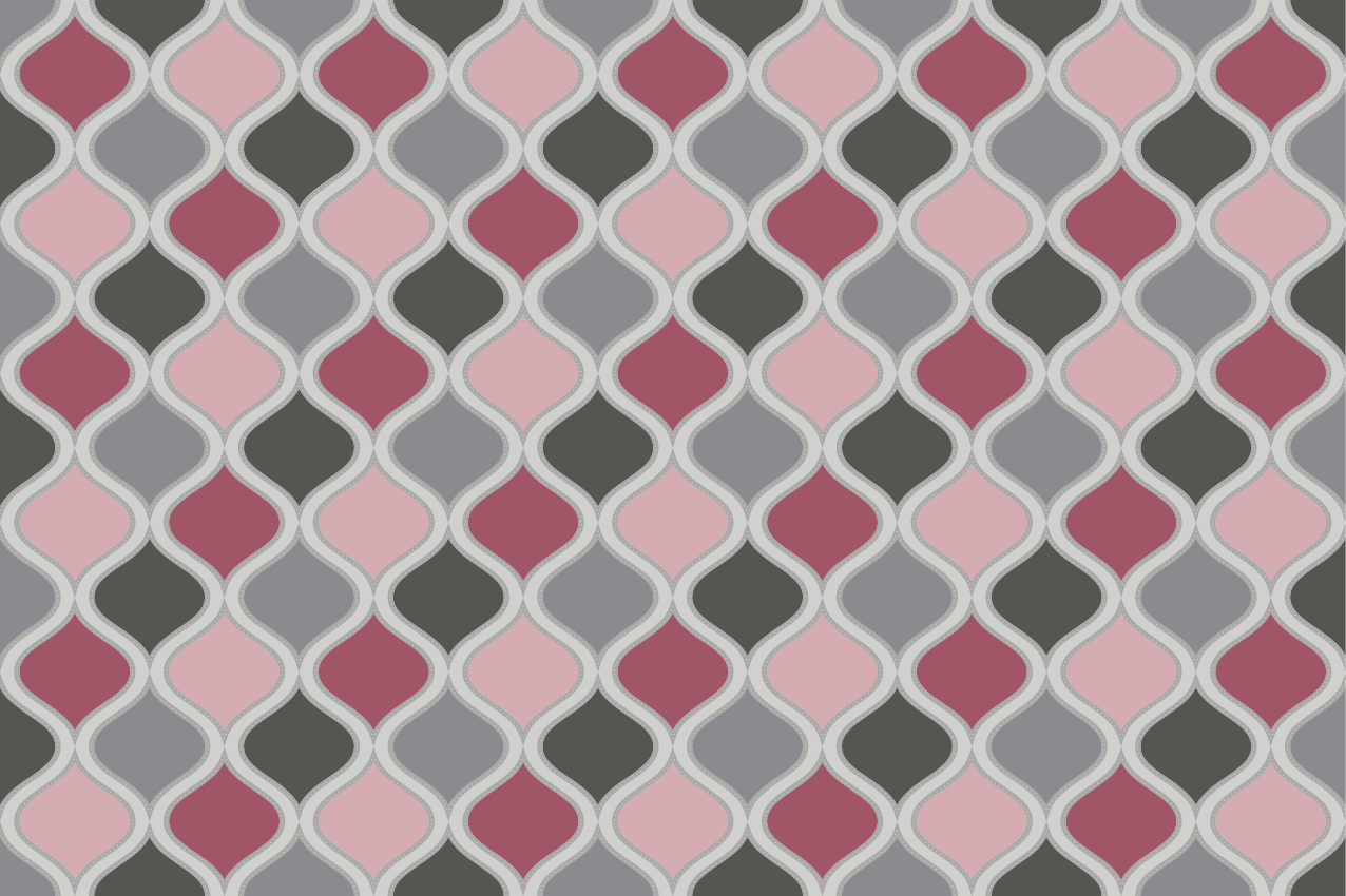 Textured placemats in colorful patterned design - TenStickers