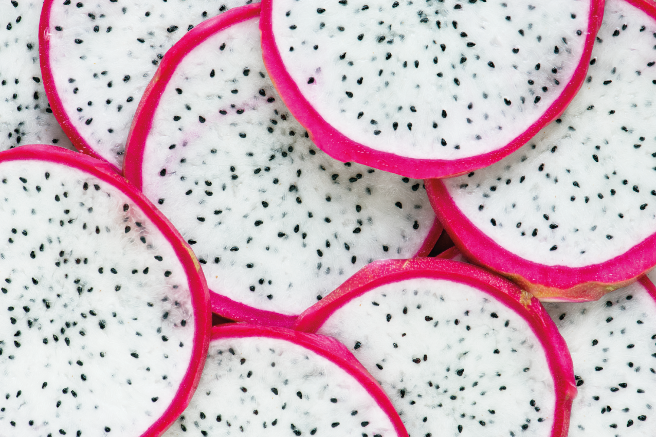 Dragon fruit slices Vinyl placemats - TenStickers