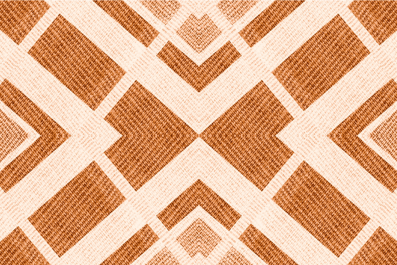 Textured with geometric shapes elegant placemat - TenStickers