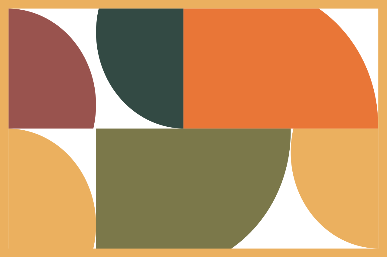 Abstract geometric art original placemats - TenStickers