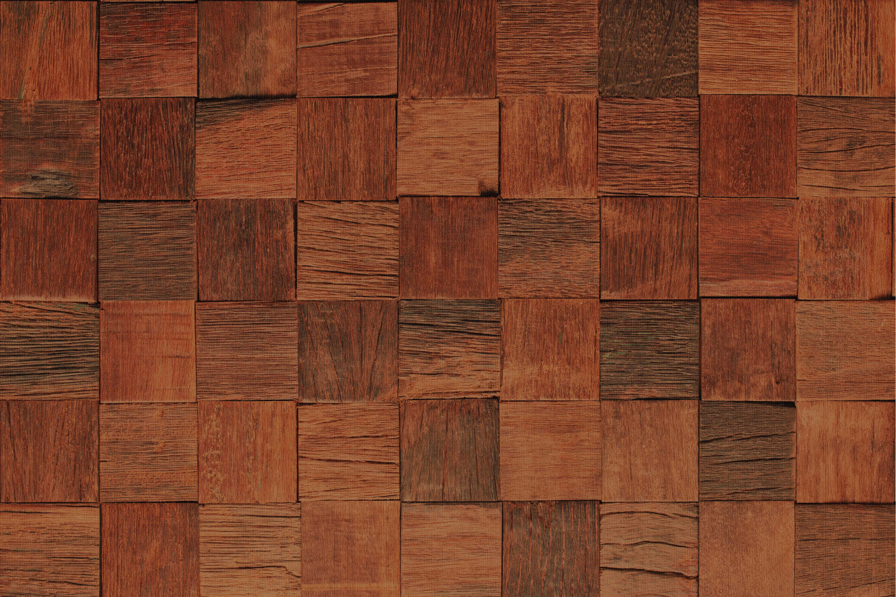 Wooden texture of brown  placemats - TenStickers