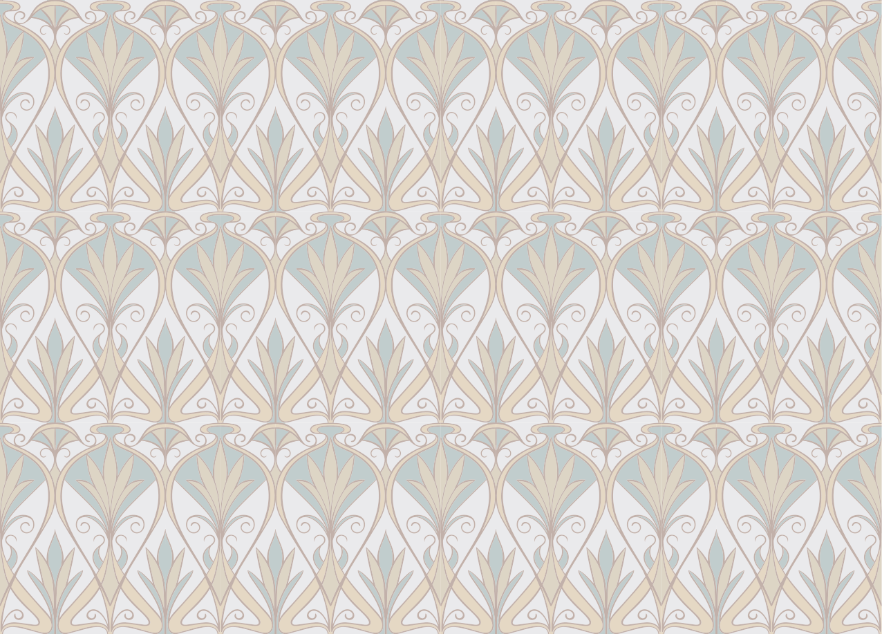 Textured placemats elegant floral arrangement - TenStickers