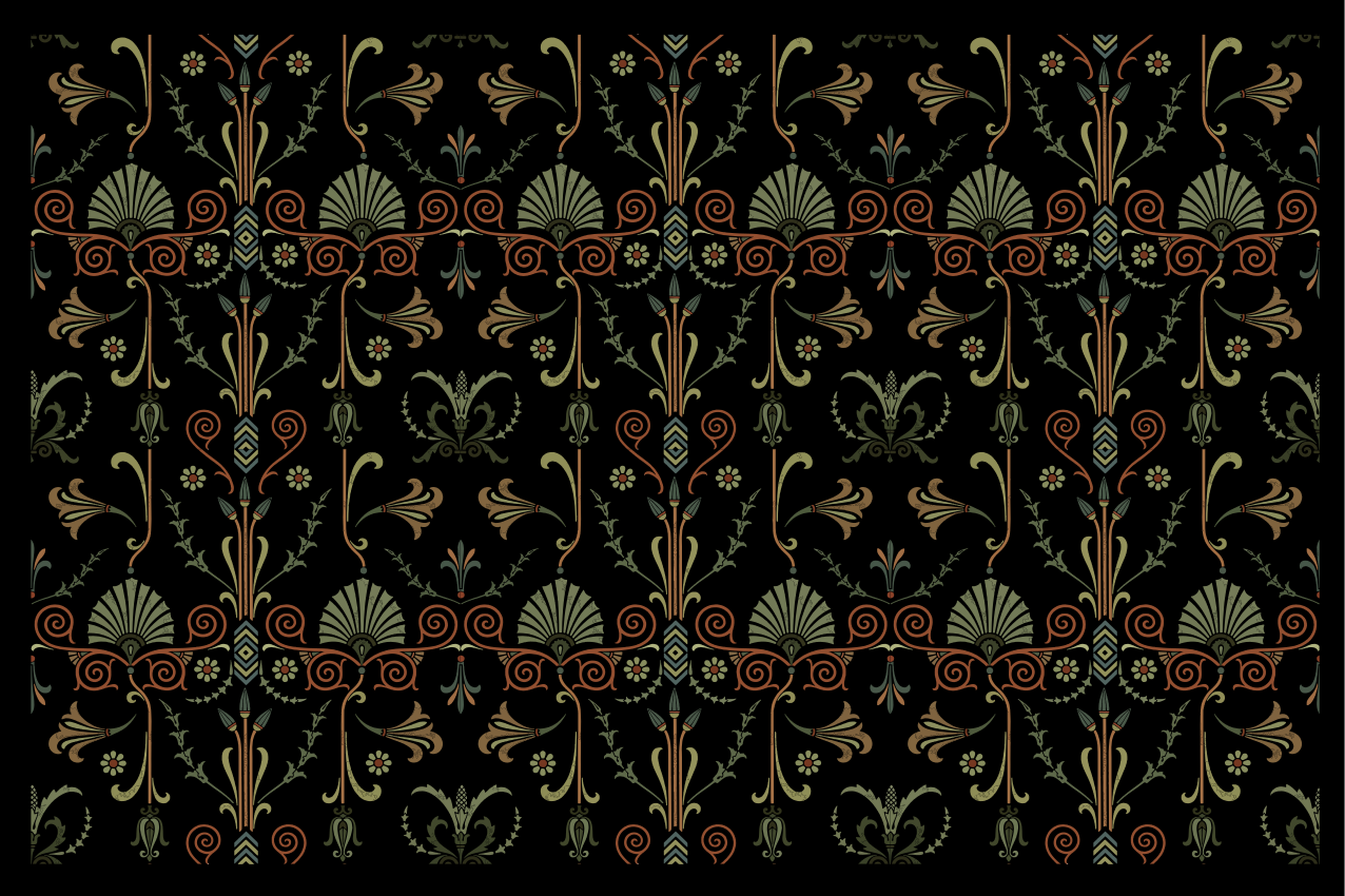 Tapestry elegant placemats - TenStickers