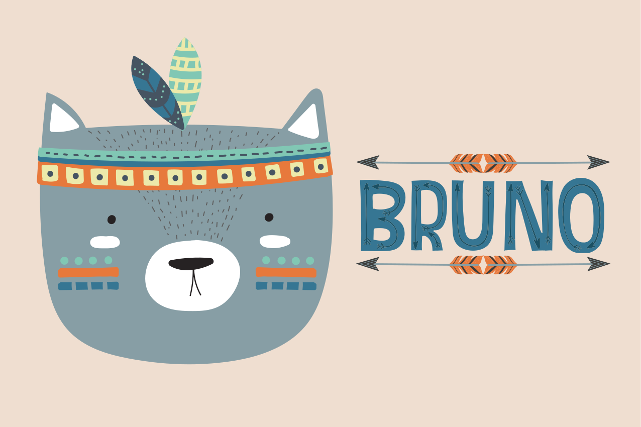 Children placemats with adorable animal illustrations - TenStickers