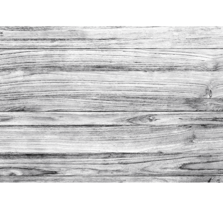 Wall mural wood texture gray color - TenStickers