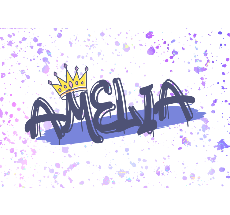 Mural quote customized name creation - TenStickers