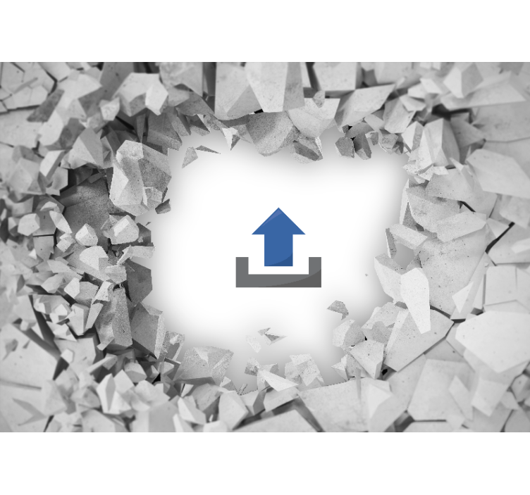 Space mural cosmic swirling energy design - TenStickers