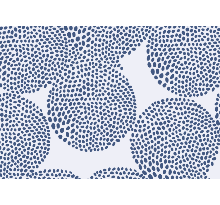 Texture wall mural organic shape design - TenStickers