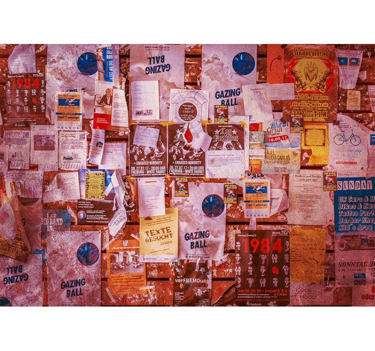 Graffiti wall mural urban collage artwork - TenStickers