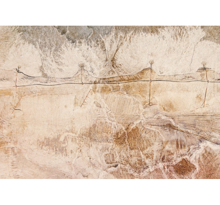 Stone wall mural natural texture design - TenStickers