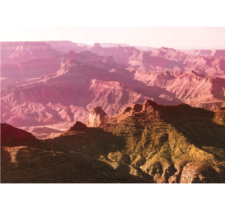 Landscape mural wallpaper grand canyon view - TenStickers