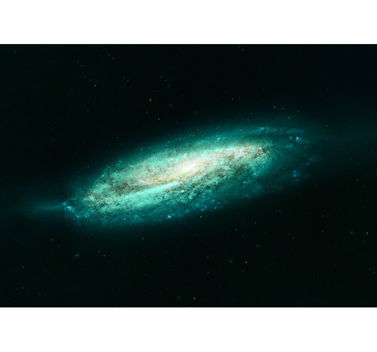 Space mural galactic spiral formation - TenStickers