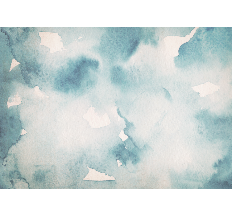 Abstract wall mural soft watercolor effect - TenStickers