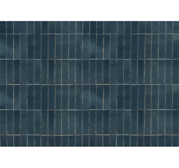 Grey tiles Grey tiles Bathroom Mural - TenStickers