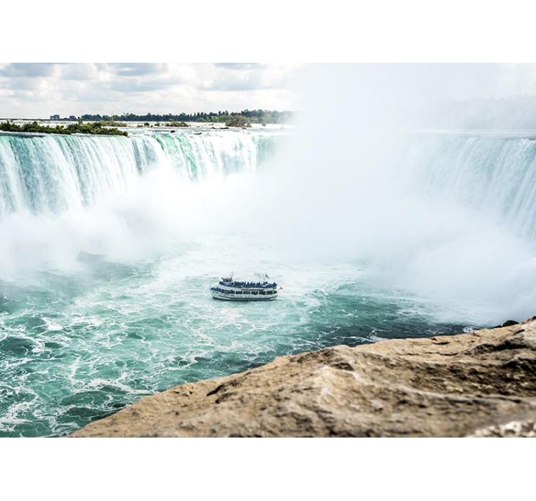 Landscape mural wallpaper niagara falls experience - TenStickers