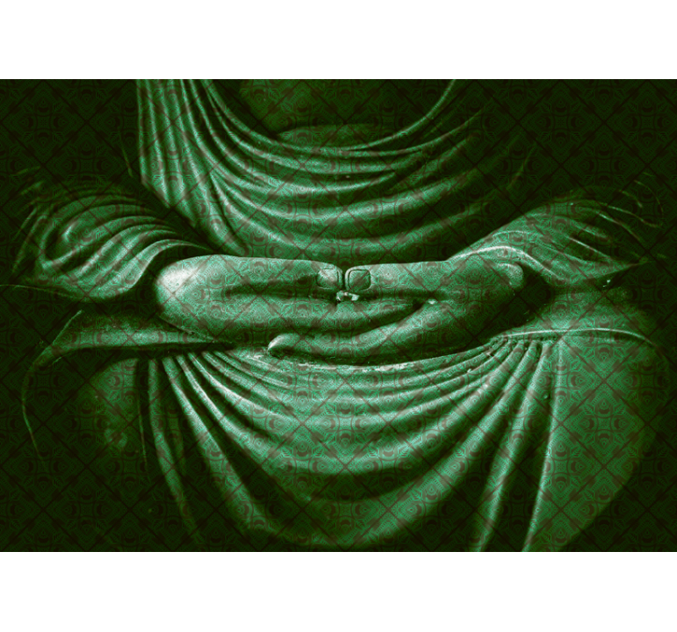 Buddha mural tranquil buddha artwork - TenStickers