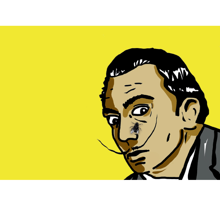 Dali's surrealism art Classic Art Wall Mural - TenStickers