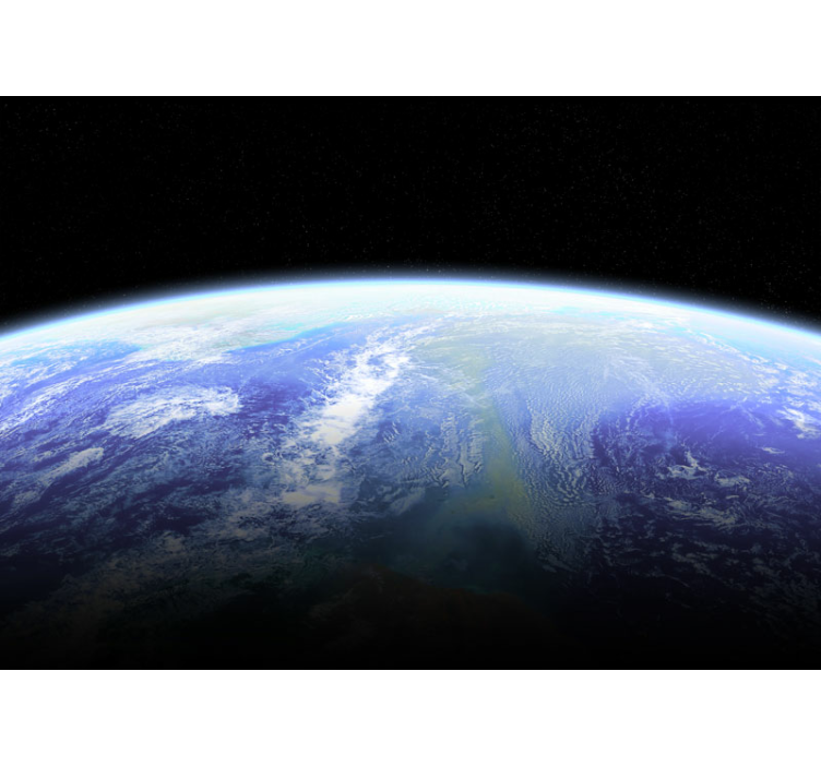 Earth from Above space mural - TenStickers