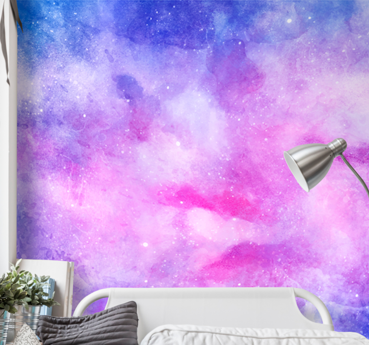 Abstract wall mural heavenly dreamscape - TenStickers