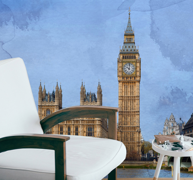 Big Ben Landmark london wall mural - TenStickers
