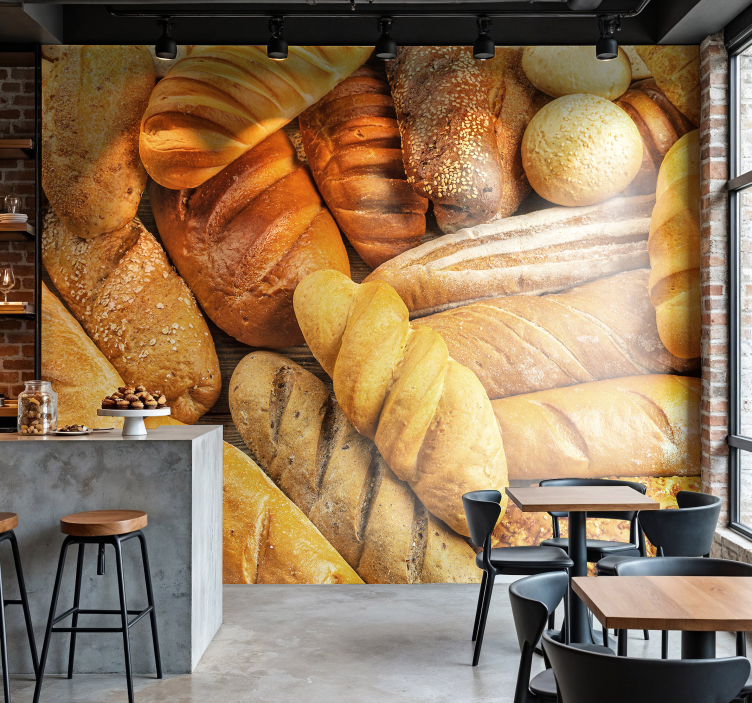 Boulangerie photo mural - TenStickers