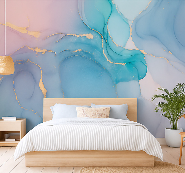Calm water effect teenage wall mural - TenStickers