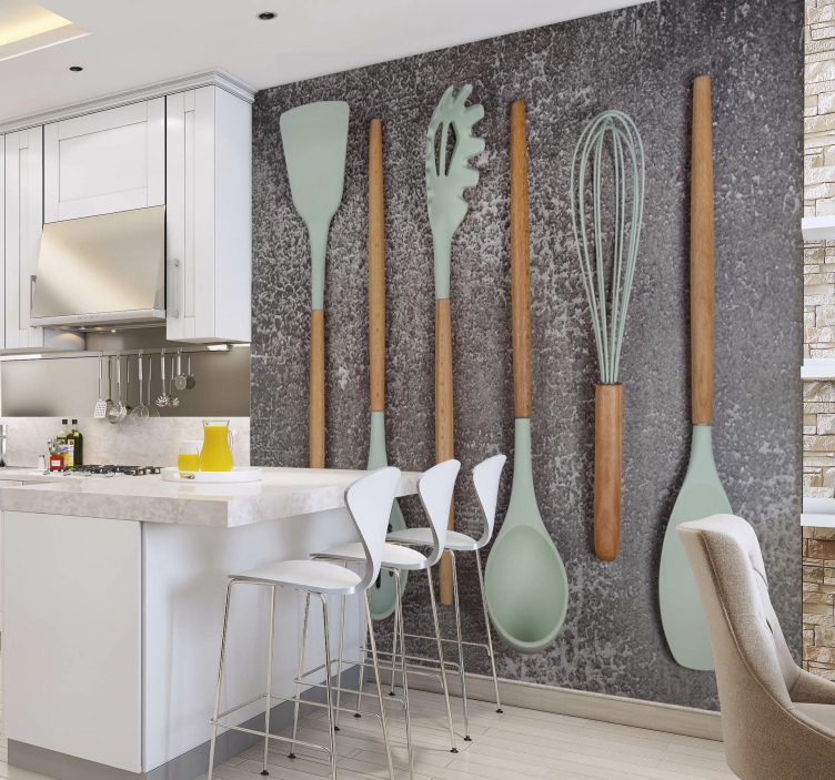 cooking accessories Kitchen Wall Mural - TenStickers