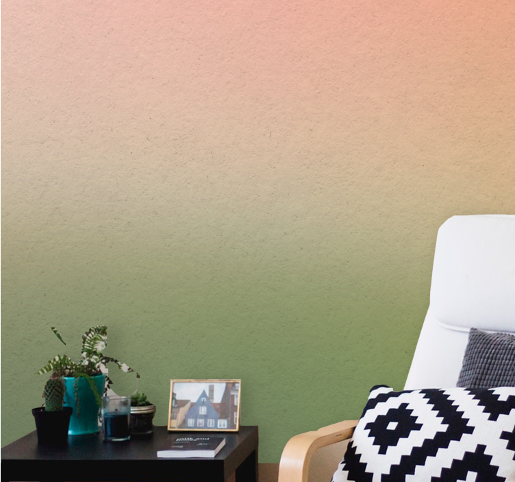 Gradient Color Fade texture wall mural - TenStickers