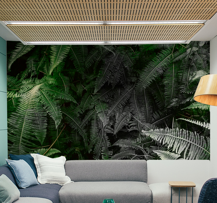 Lush Greenery nature wall mural - TenStickers