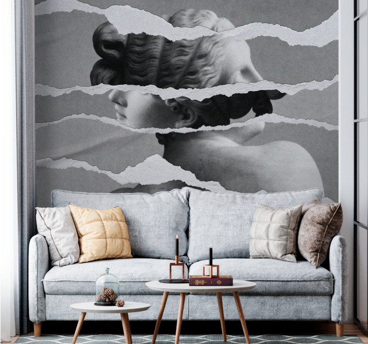 Painting wall mural classic sculptural elegance - TenStickers