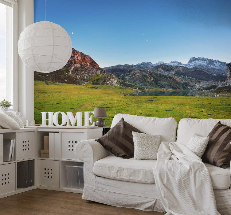 Picos of Europe Mountain wall mural - TenStickers