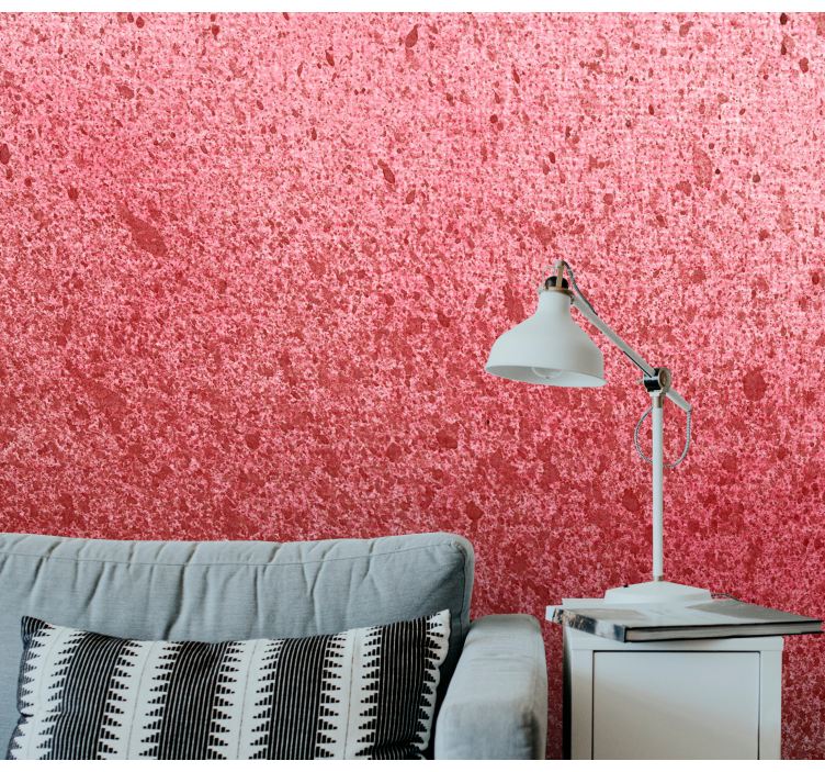 Red splash texture 3D Wall Mural - TenStickers