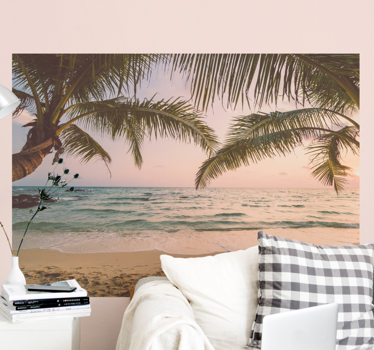 Sea mural tropical paradise - TenStickers
