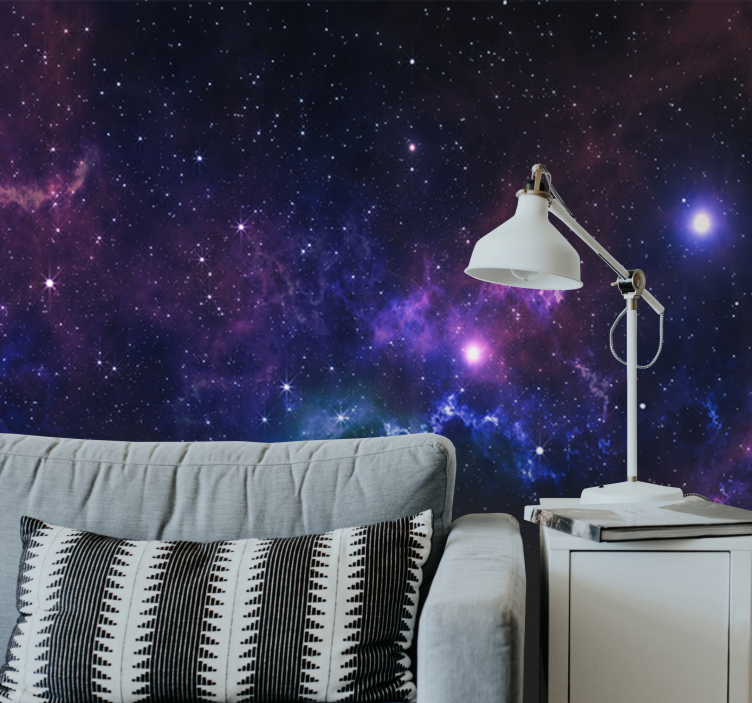 Space mural celestial nebula scenery - TenStickers