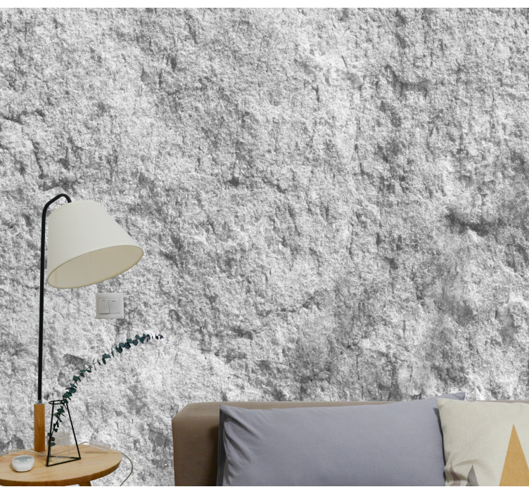 Wall mural textured rock finish - TenStickers