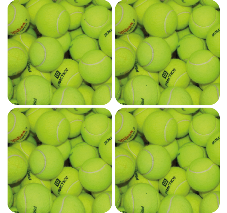 Awesome Tennis balls coaster - TenStickers