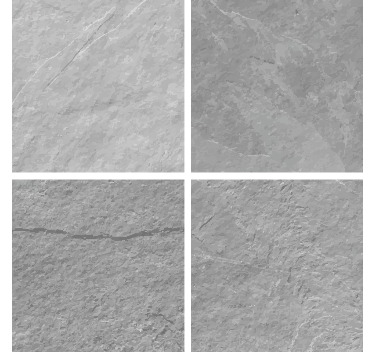 Textured surface pattern coaster - TenStickers