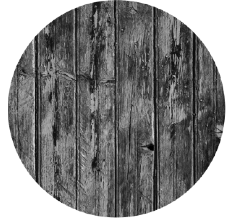 Rustic wood grain coaster - TenStickers