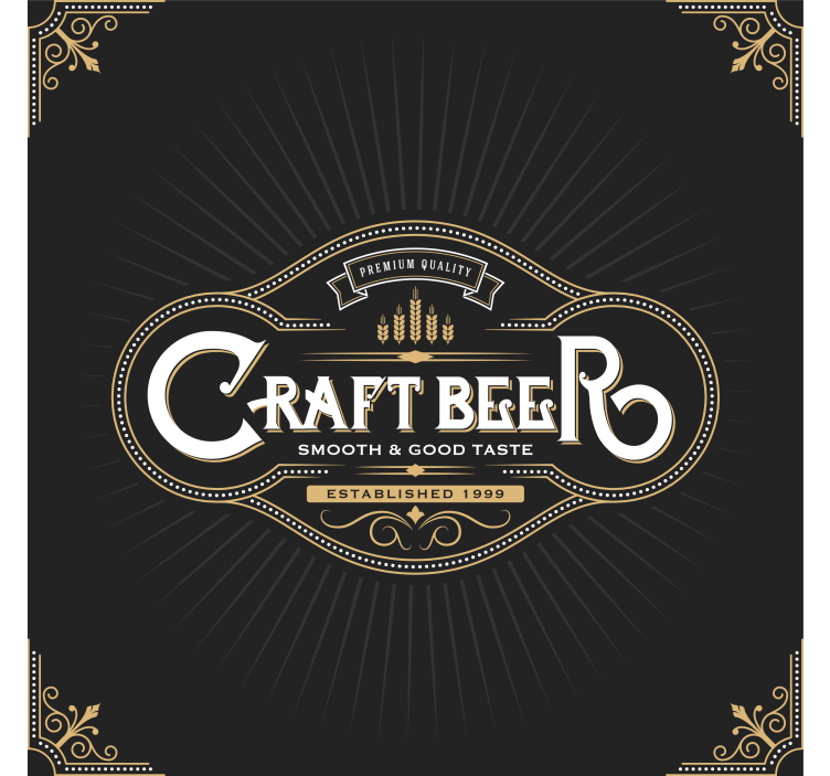 Beer mats premium quality beer labels - TenStickers
