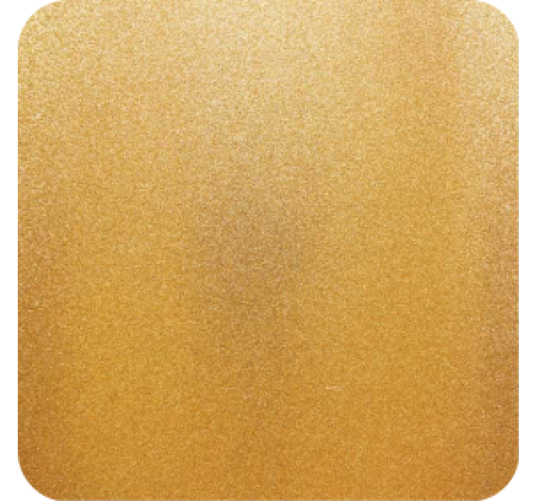 Coaster with shimmering golden surface - TenStickers
