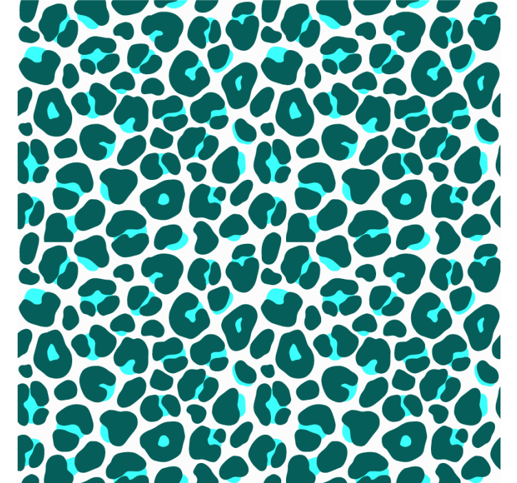 Leopard spot print coaster - TenStickers