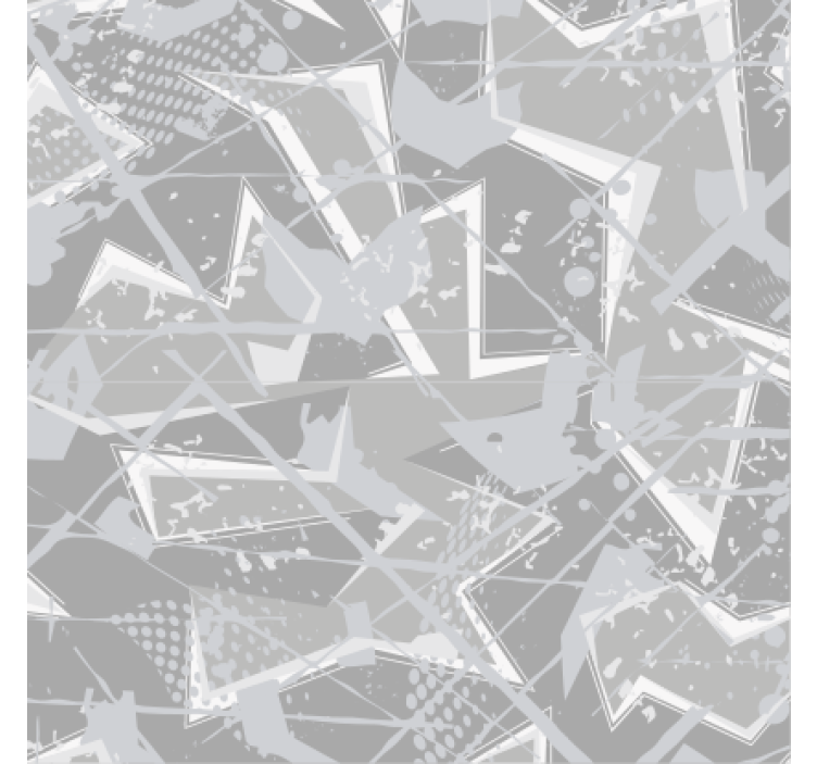 Abstract geometric motif coaster - TenStickers