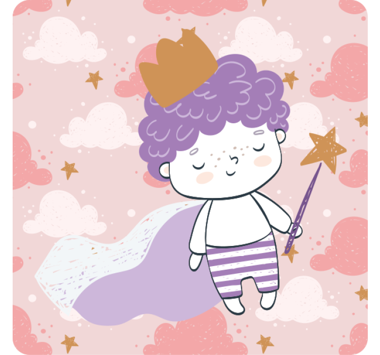 Playful heroic character geek coasters - TenStickers