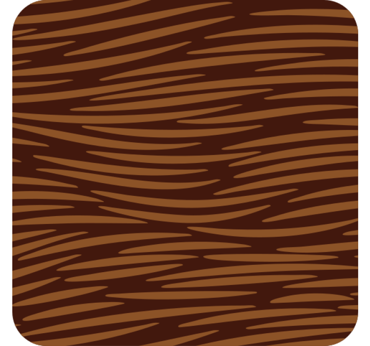 Wood grain pattern coaster - TenStickers