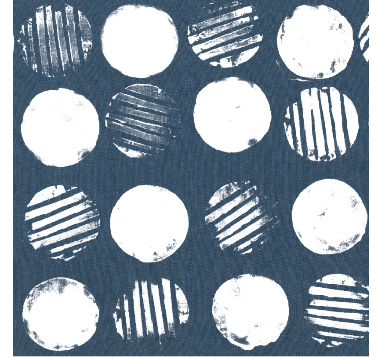 Coaster with circular patterned texture - TenStickers