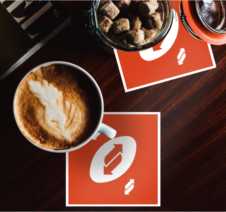 Uno cards return in red color  geek coasters - TenStickers