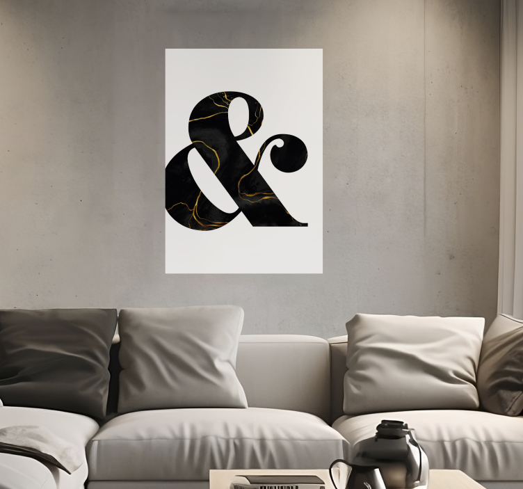 & symbol wall poster for wall - TenStickers