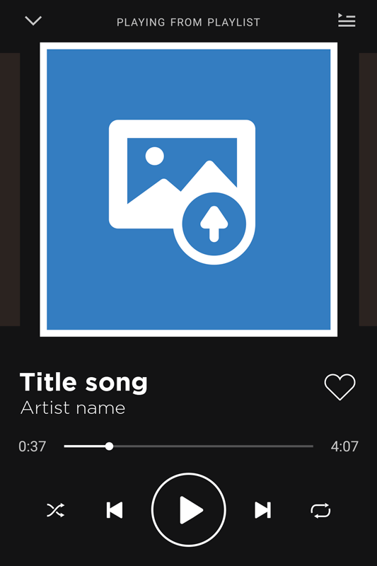 Living room poster spotify canvas - TenStickers