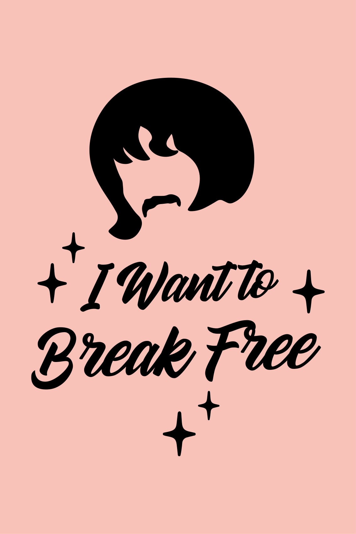 Quote poster inspirational iconic phrase - TenStickers